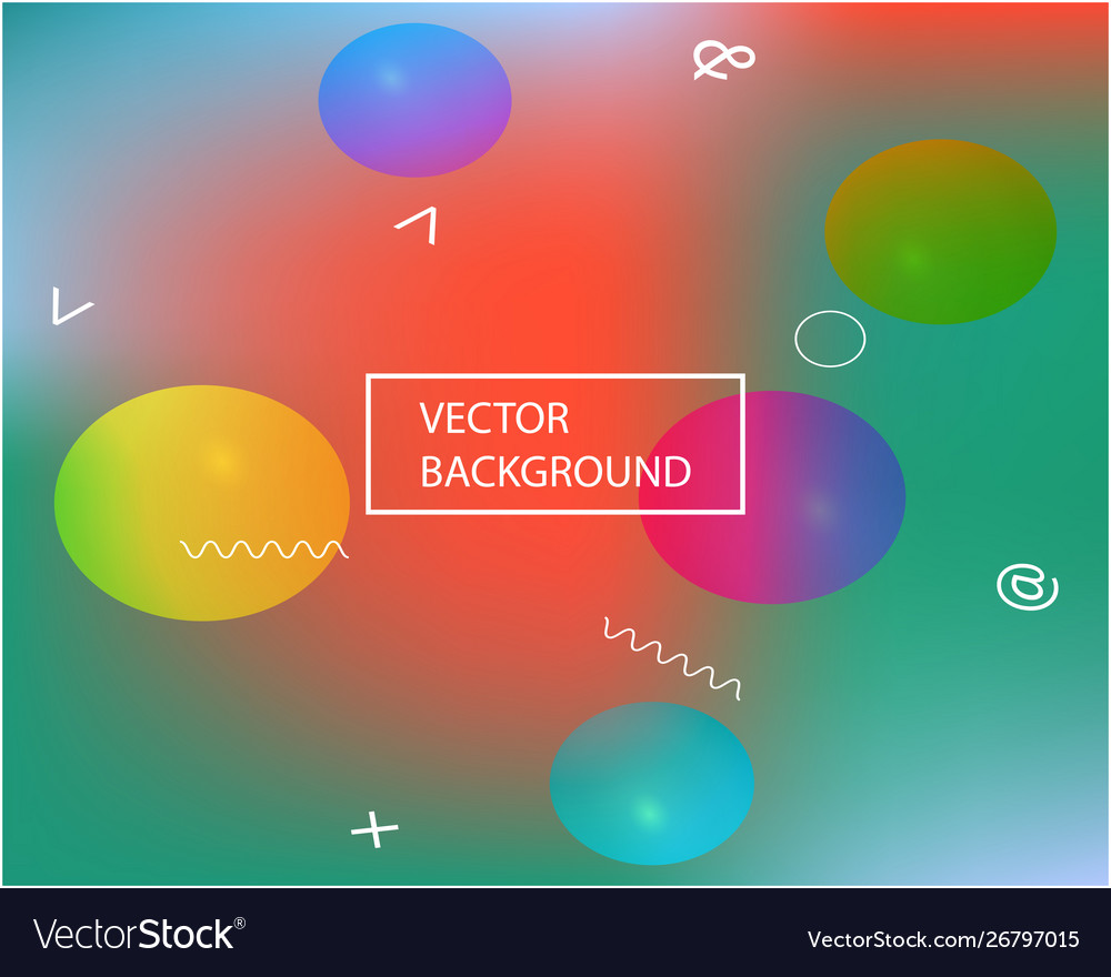 Smooth gradient mesh background