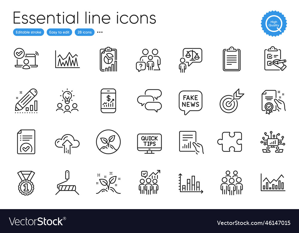 Web tutorials group people and diagram graph line vector image Web tutorials group people and diagram graph line