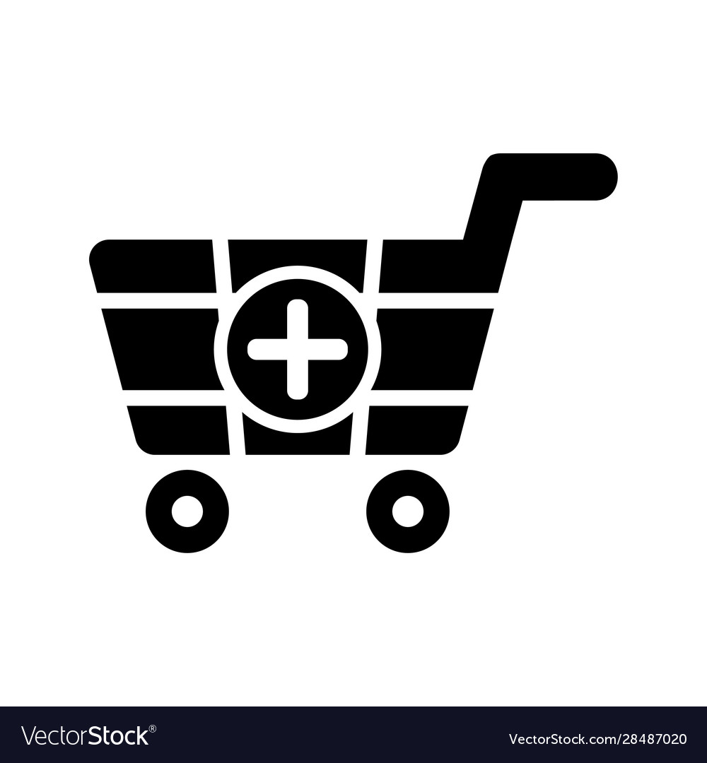 Add to cart icon adding shopping