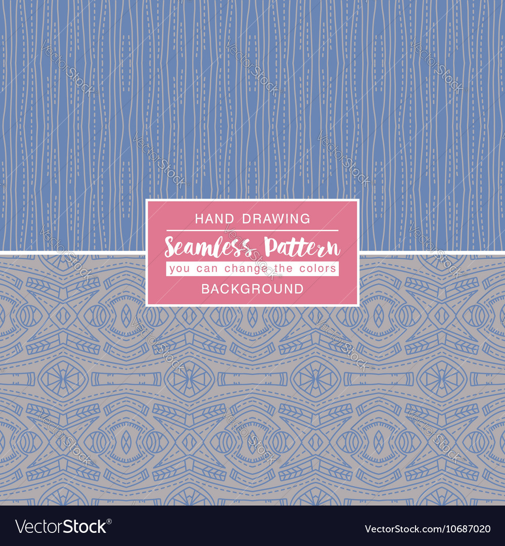 Grey backgrounds with seamless patterns