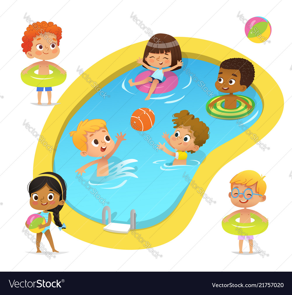 Pool Party Clipart Summer Clipart Commercial Use Pool 