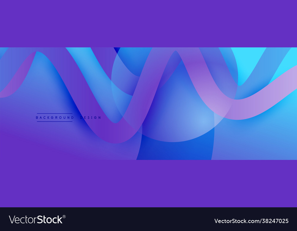 Abstract gradient background with wave line vector image Abstract gradient background with wave line