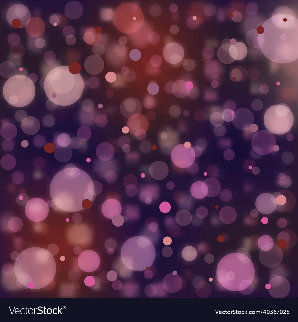 Colored bokeh background abstract festive Vector Image Colored bokeh background abstract festive