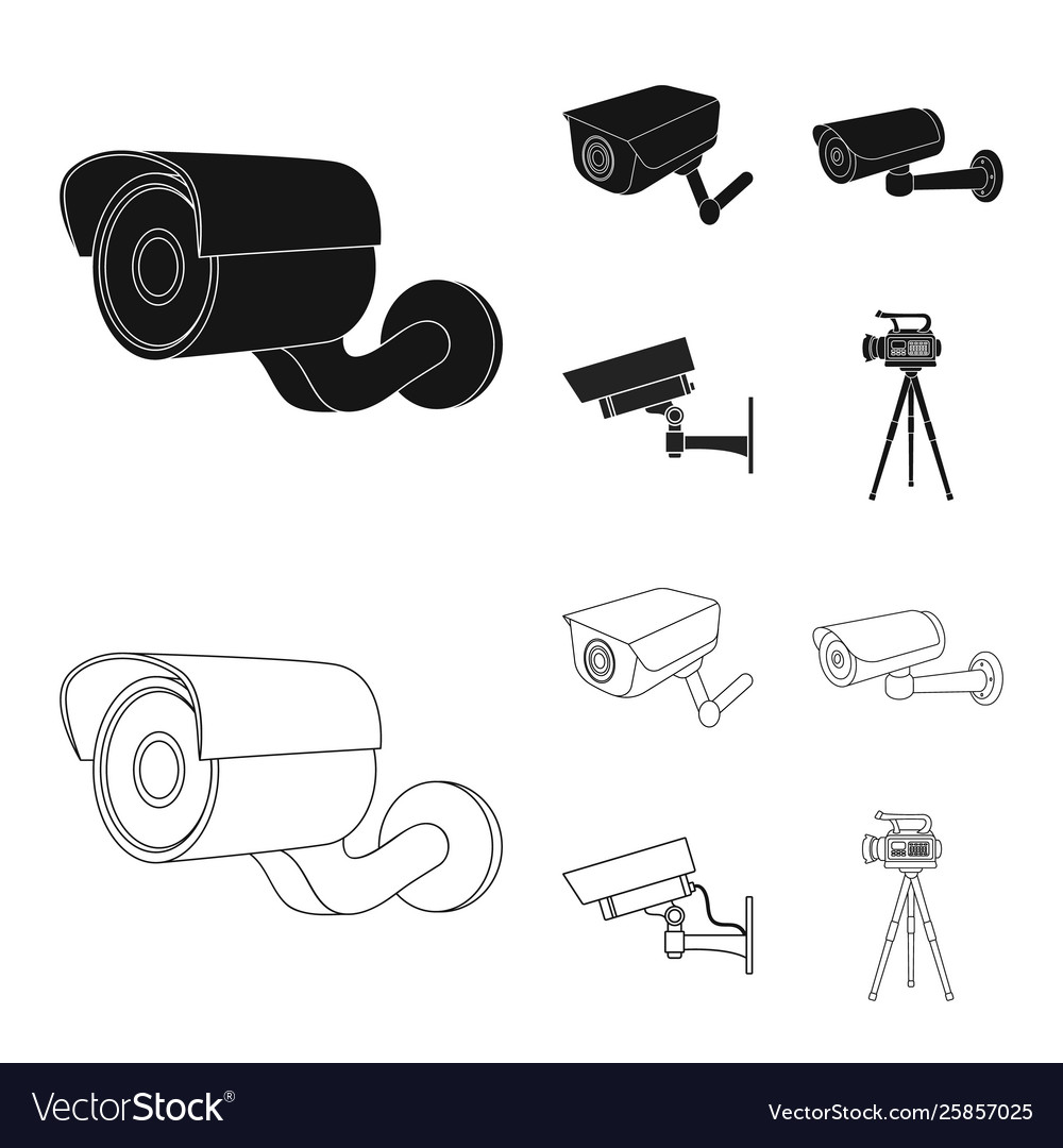 Isolated object camcorder and camera sign set