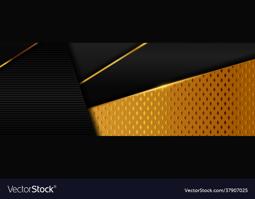 Modern black background with overlap textured