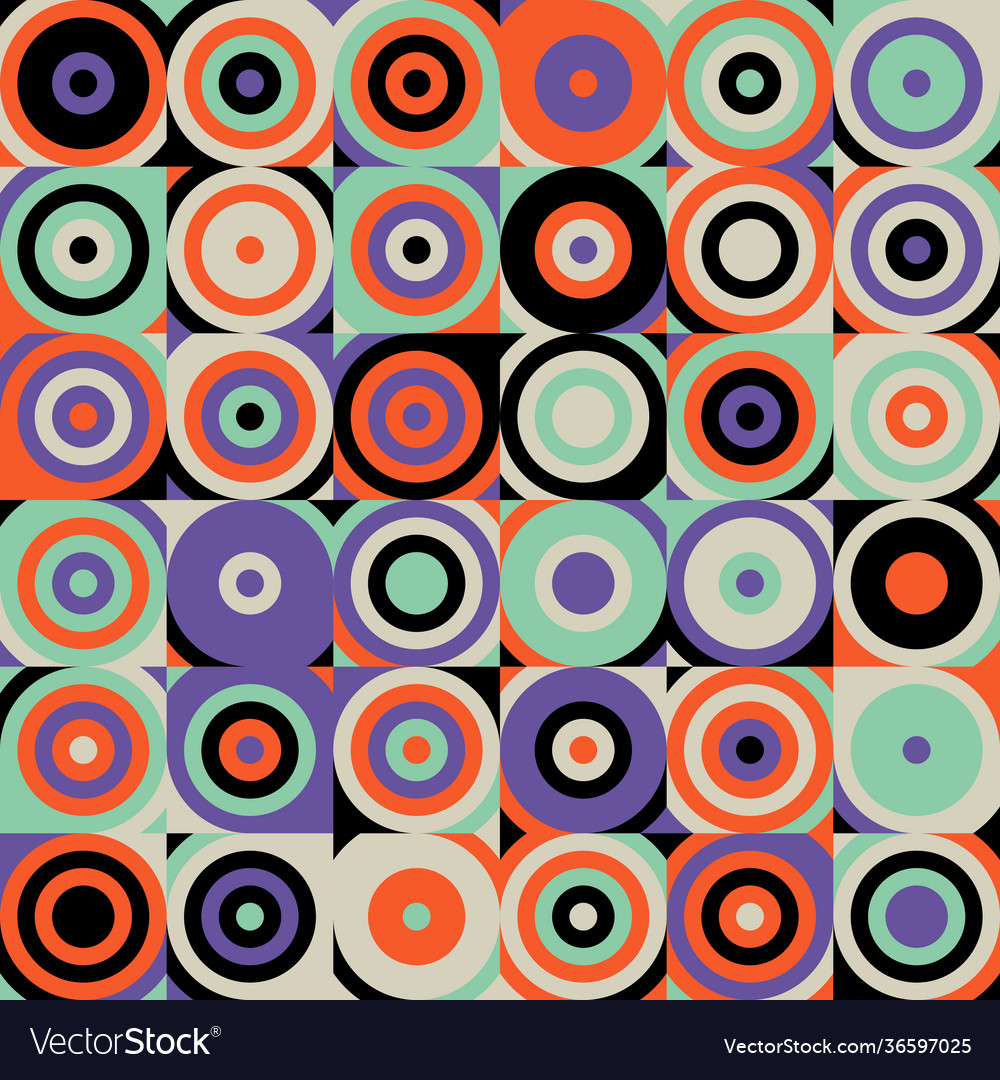 Repetitive abstract pattern design vector image Repetitive abstract pattern design