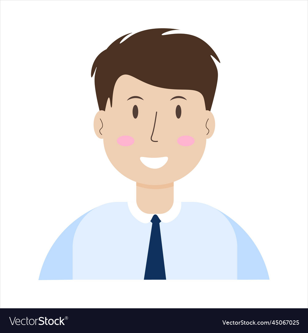 School boy avatar Royalty Free Vector Image - VectorStock