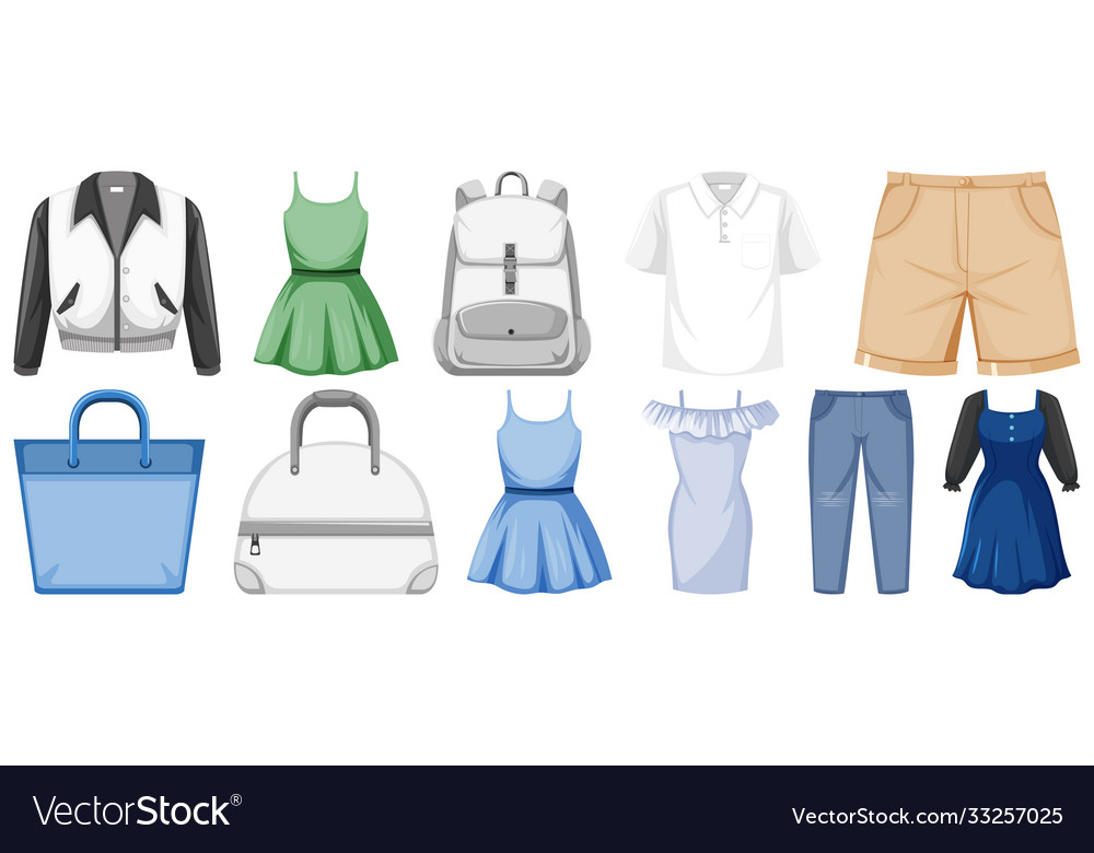 Set clothes mock up