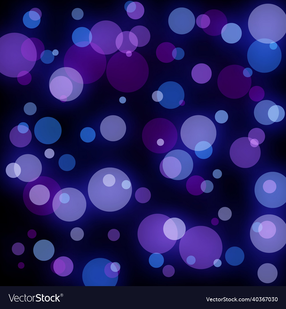 Abstract bokeh light vintage background vector image Abstract bokeh light vintage background