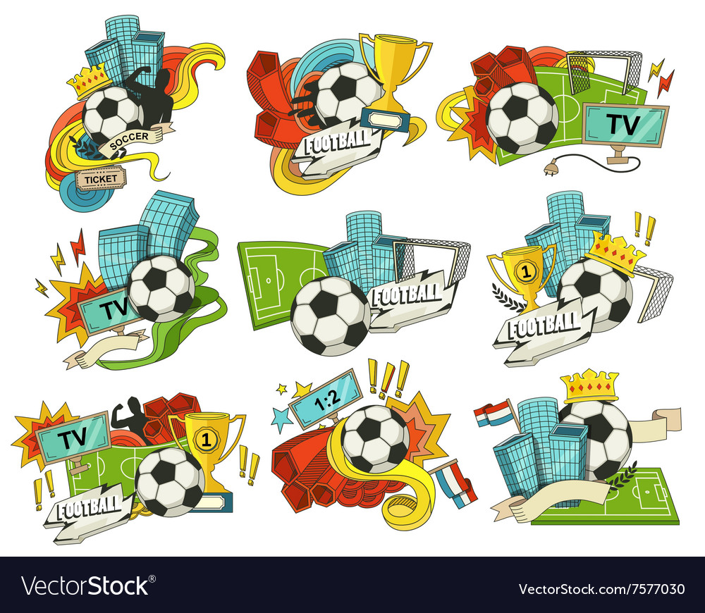 Football & Sports  Banner, Web Elements