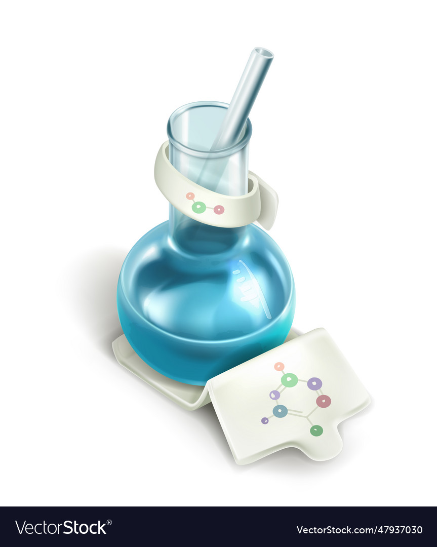 Laboratory Flask Icon Royalty Free Vector Image Laboratory Flask Icon Royalty Free Vector Image