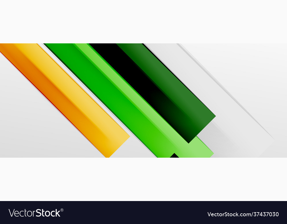 Multicolored lines background design template Vector Image Multicolored lines background design template