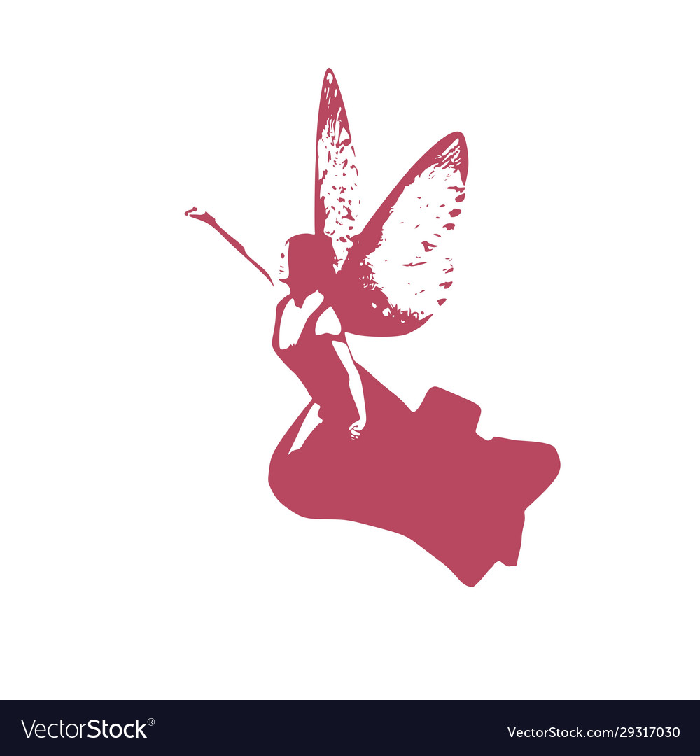 Woman butterfly Royalty Free Vector Image - VectorStock