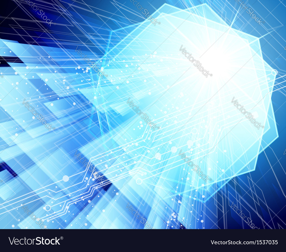 Abstract techno background