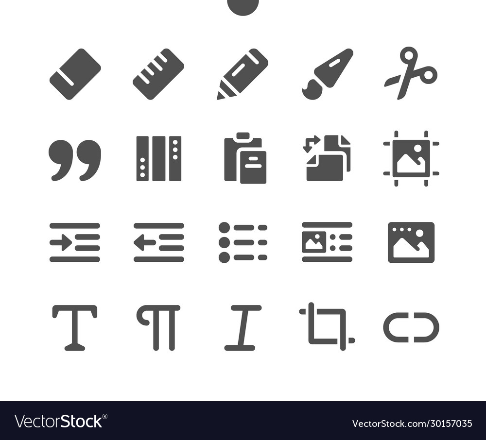 Edit text ui pixel perfect well-crafted vector image Edit text ui pixel perfect well-crafted