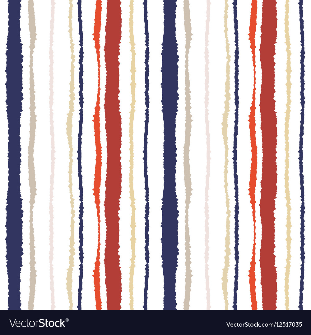 Seamless strip pattern vertical lines with torn