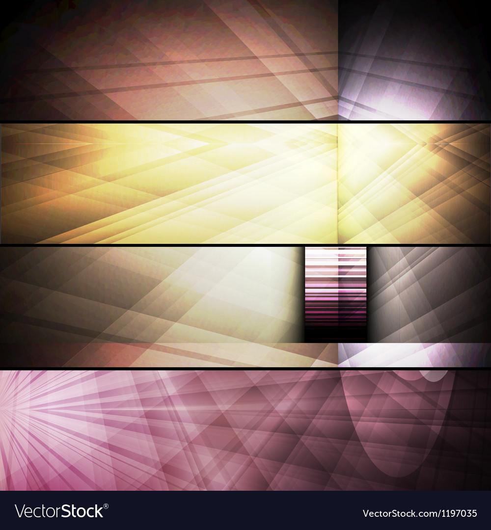 Set of abstract frames