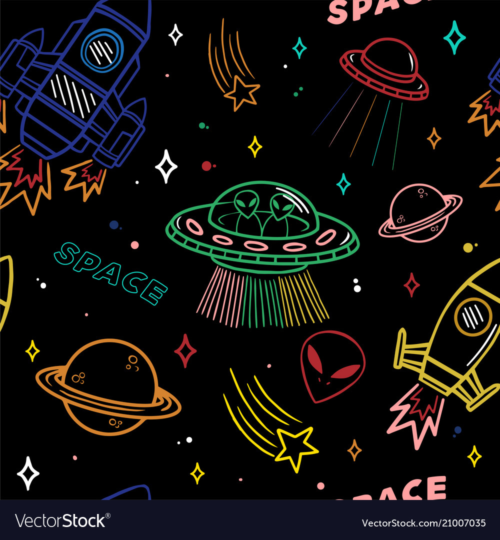 Space Alien Pattern
