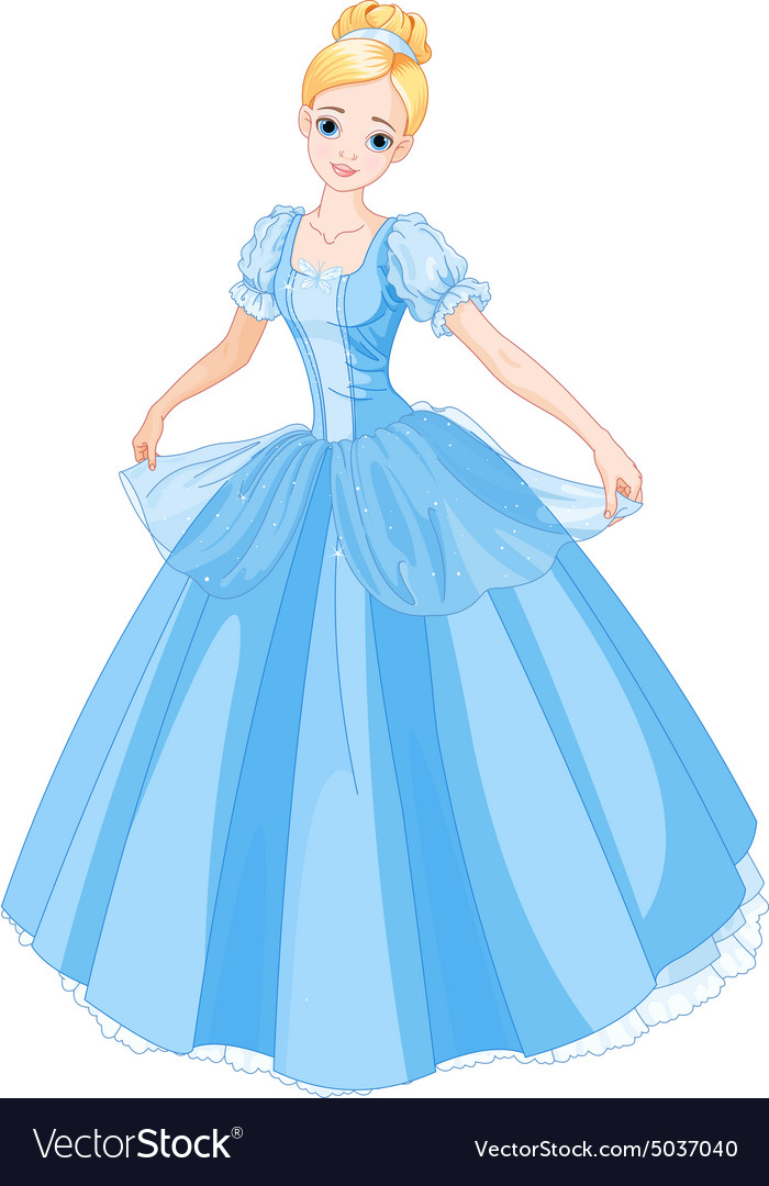 Cinderella Royalty Free Vector Image - VectorStock