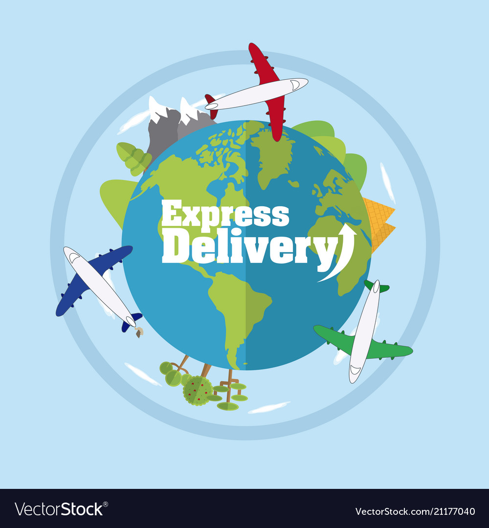 Express delivery concept