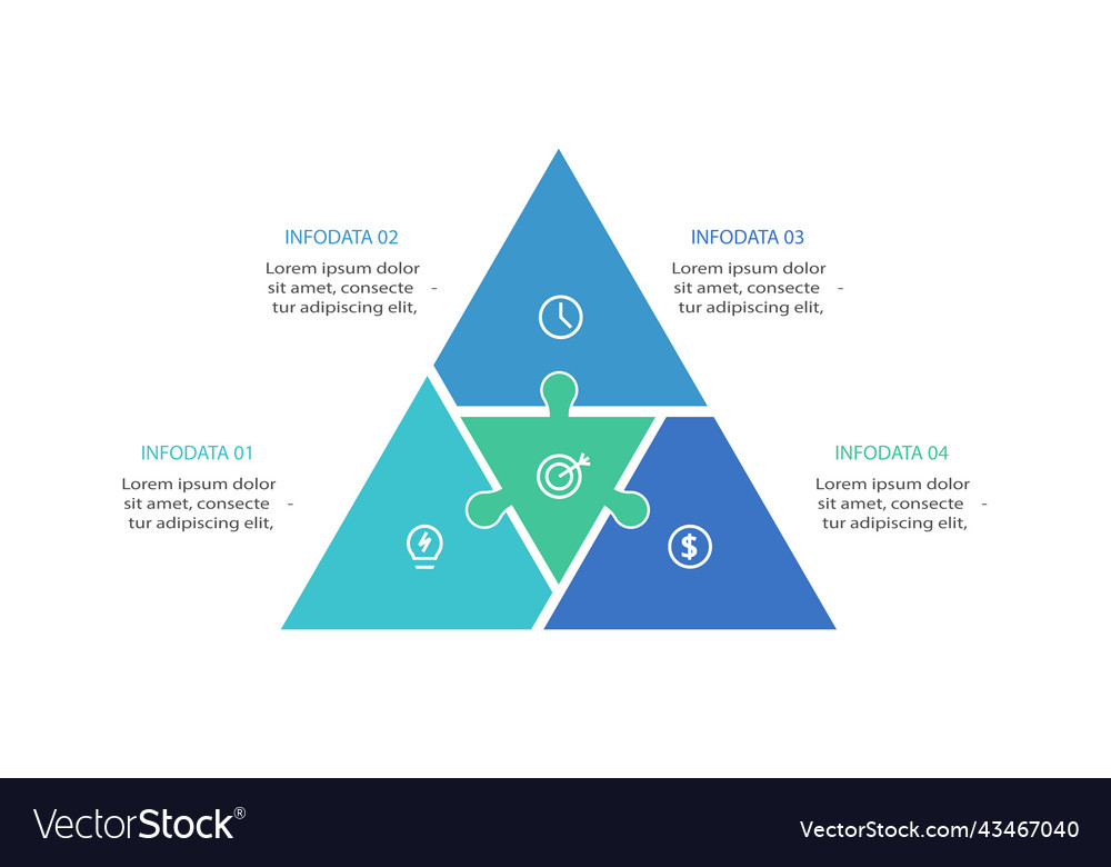 Infographic Triangle Template