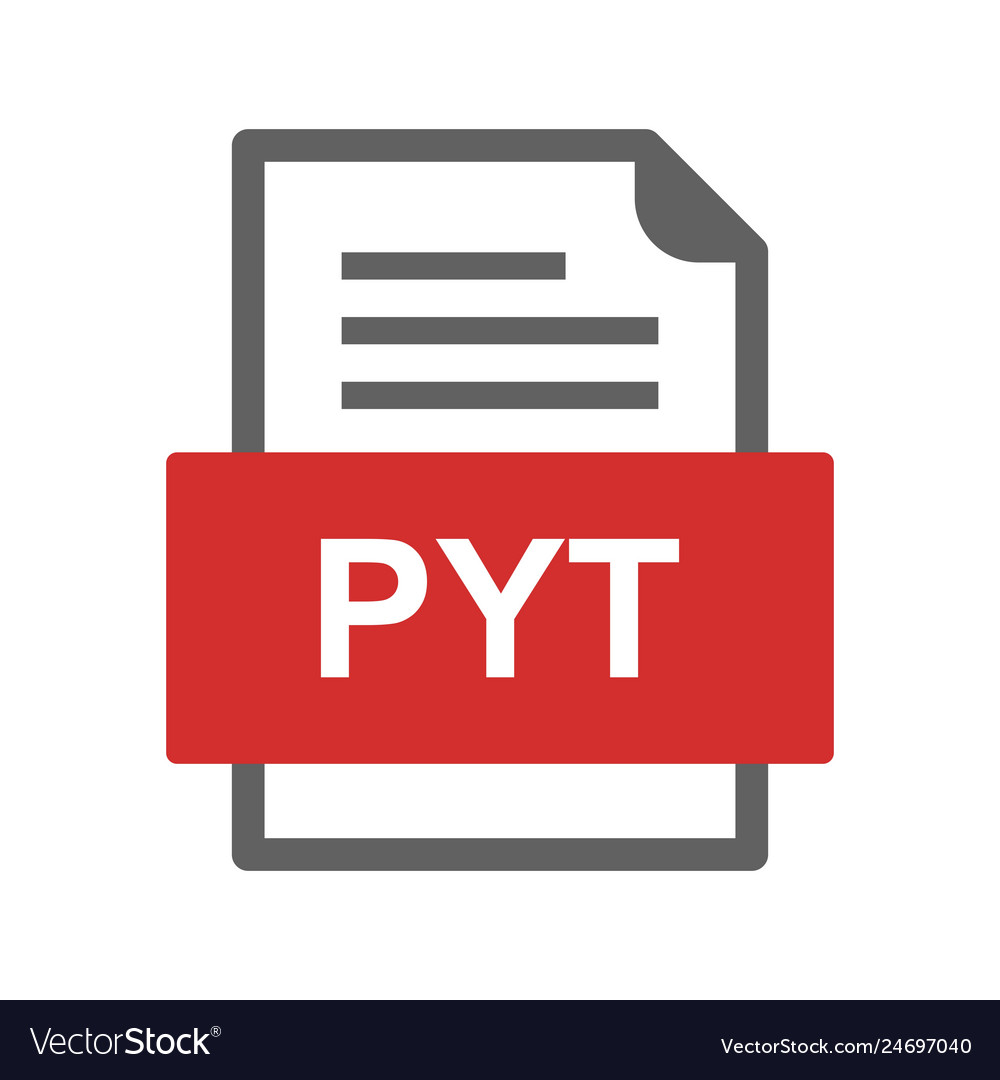 Pyt file document icon