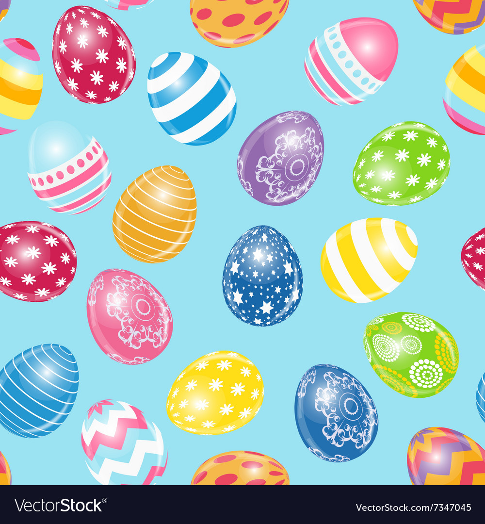 Colorful Easter Egg Pattern