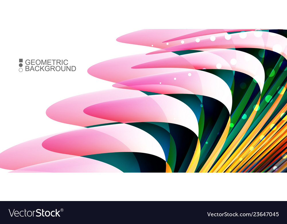 Geometric colorful abstract background