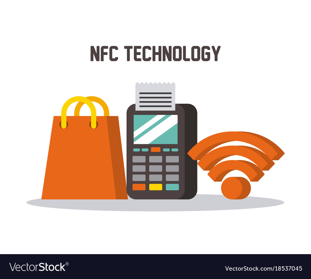 Nfc technology dataphone wifi shop gift bag online