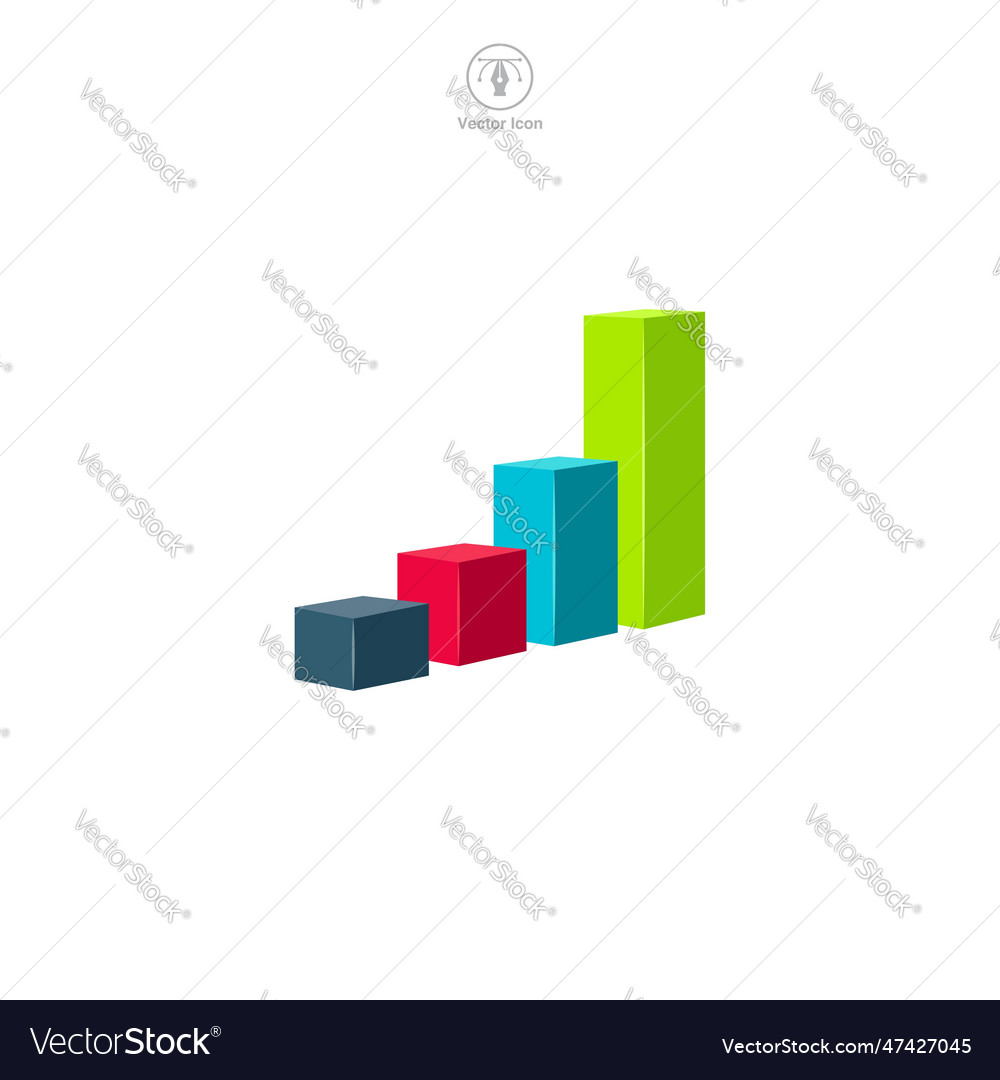 Simplified Bar Graph Icon