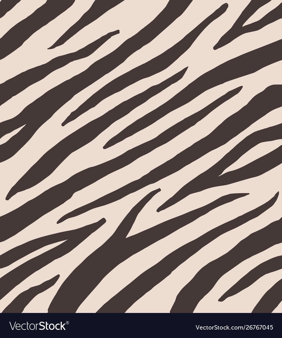 Zebra Print Seamless Pattern
