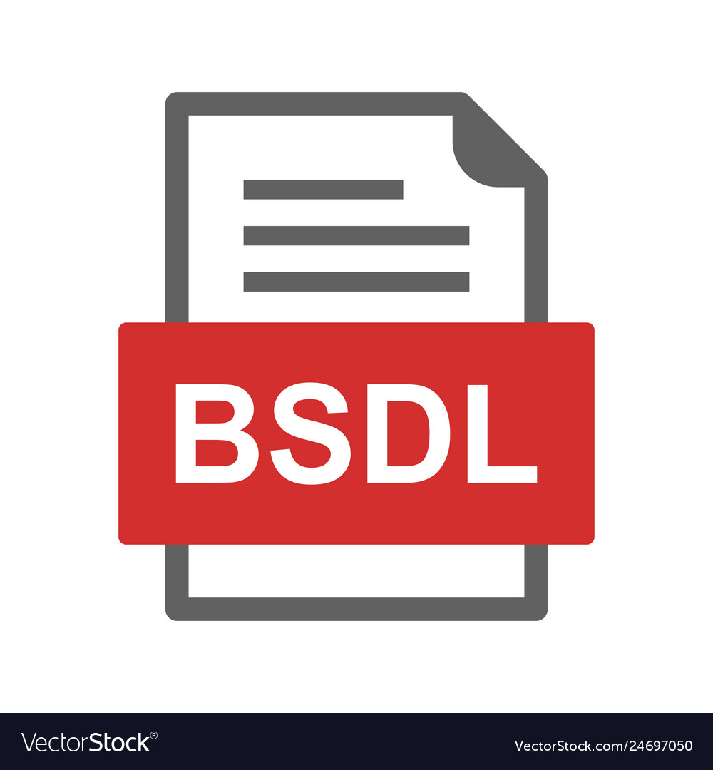 Bsdl file document icon