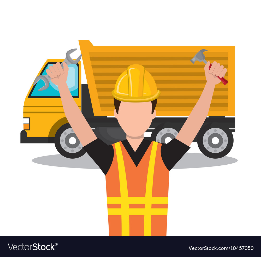 Builder constructor worker icon