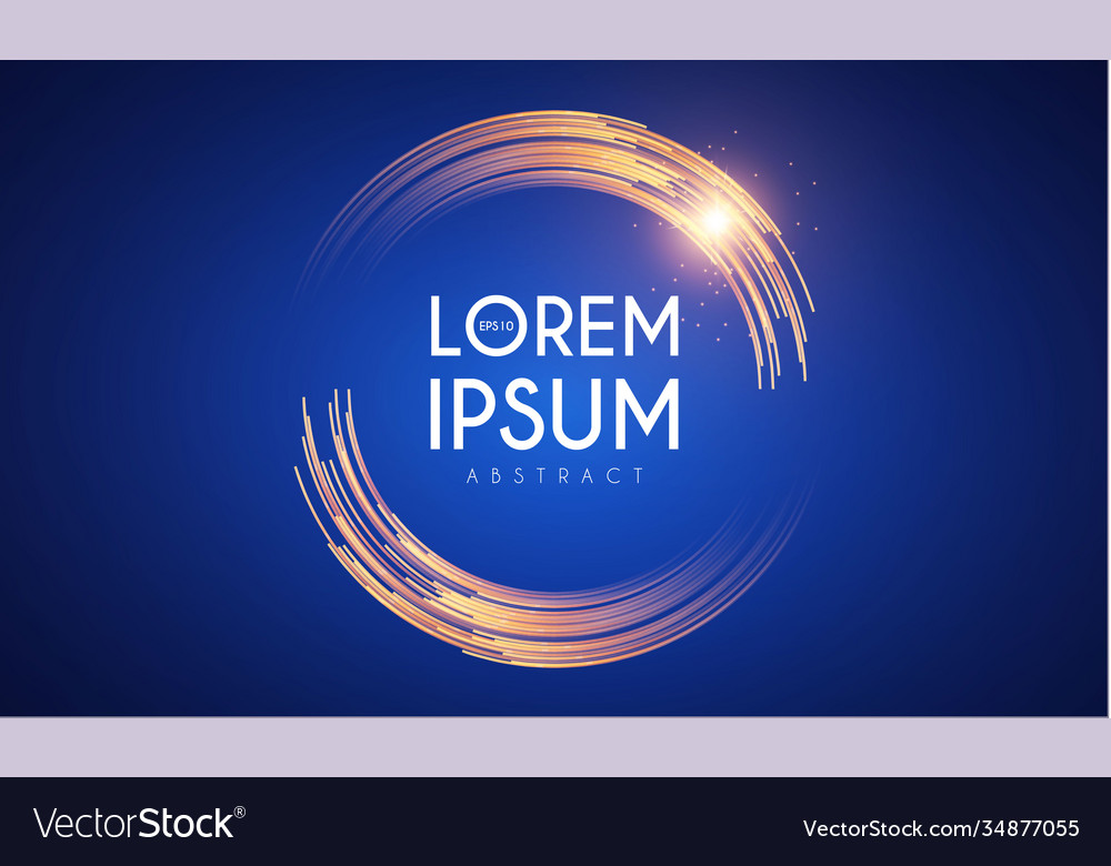 Circle motion striped effect with light abstract vector image Circle motion striped effect with light abstract