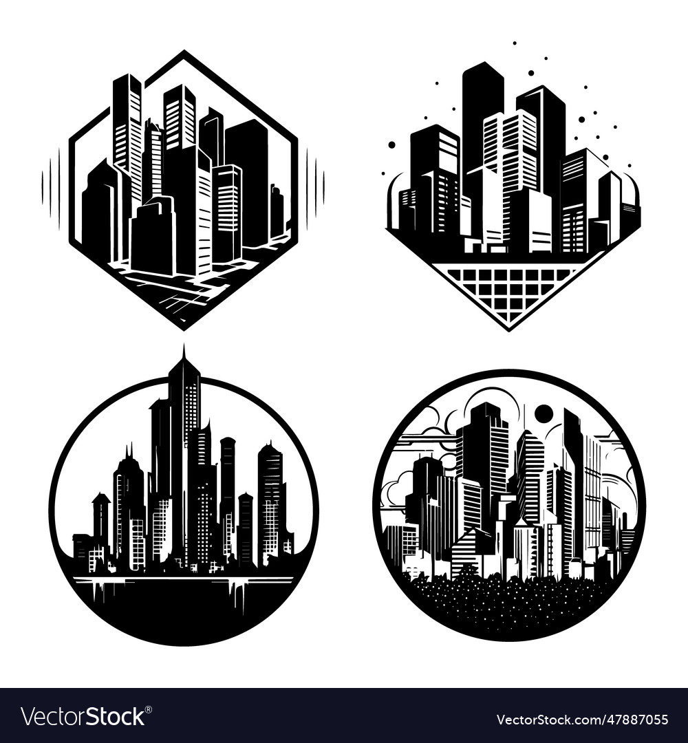 Megapolis logo Royalty Free Vector Image - VectorStock