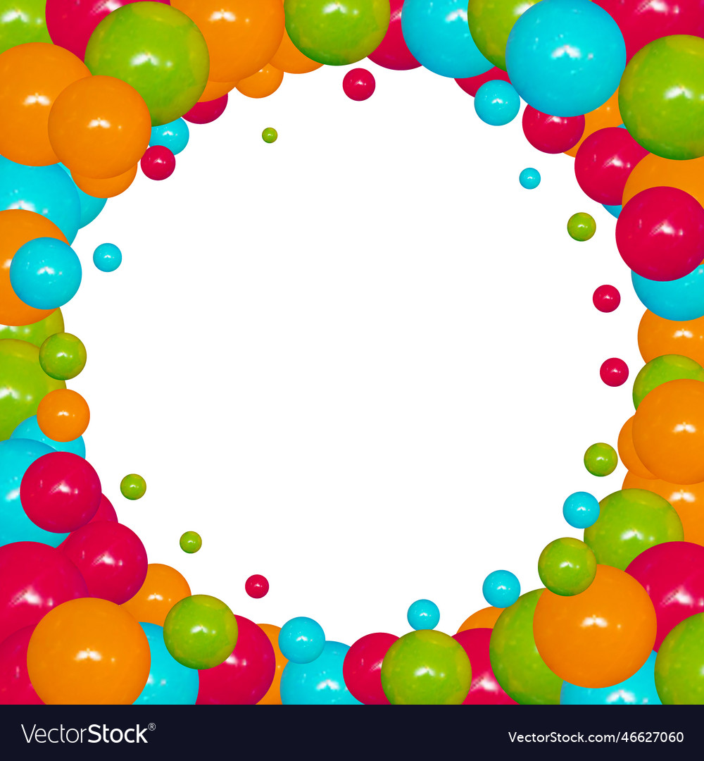 Abstract colorful background with sphere vector image Abstract colorful background with sphere