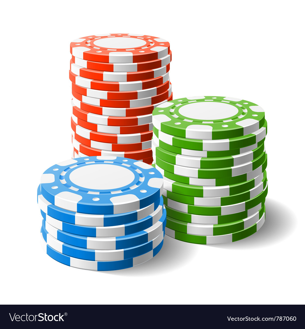 Albany synonymordbog Abnorm Casino chips stacks Royalty Free Vector Image - VectorStock