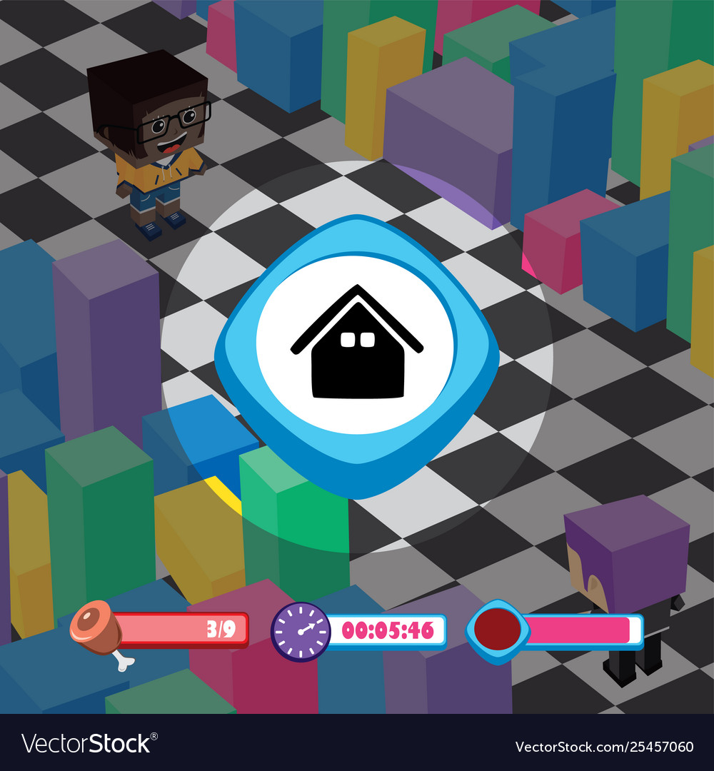 Game ui menu application mobile app