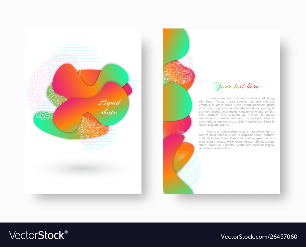 Geometric elements with gradient