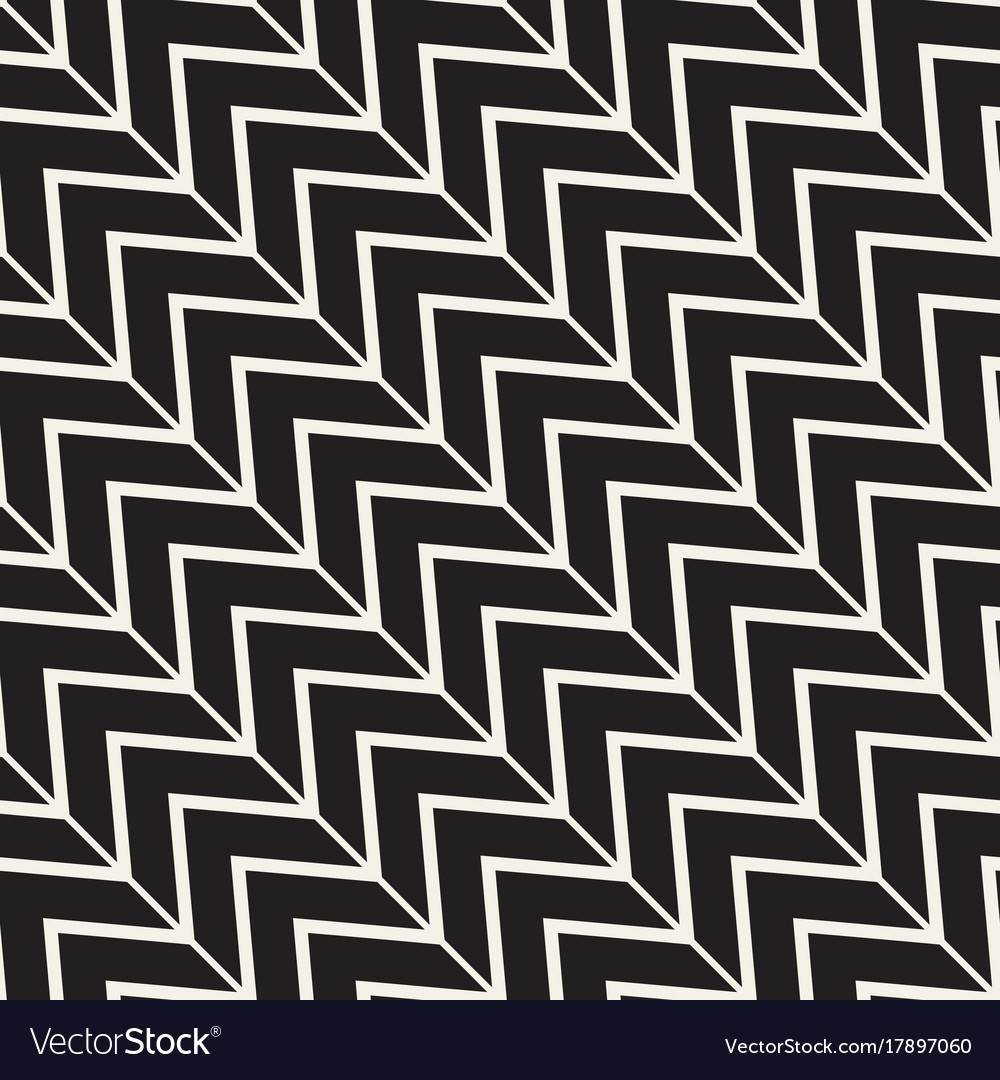 Geometric Zigzag Pattern