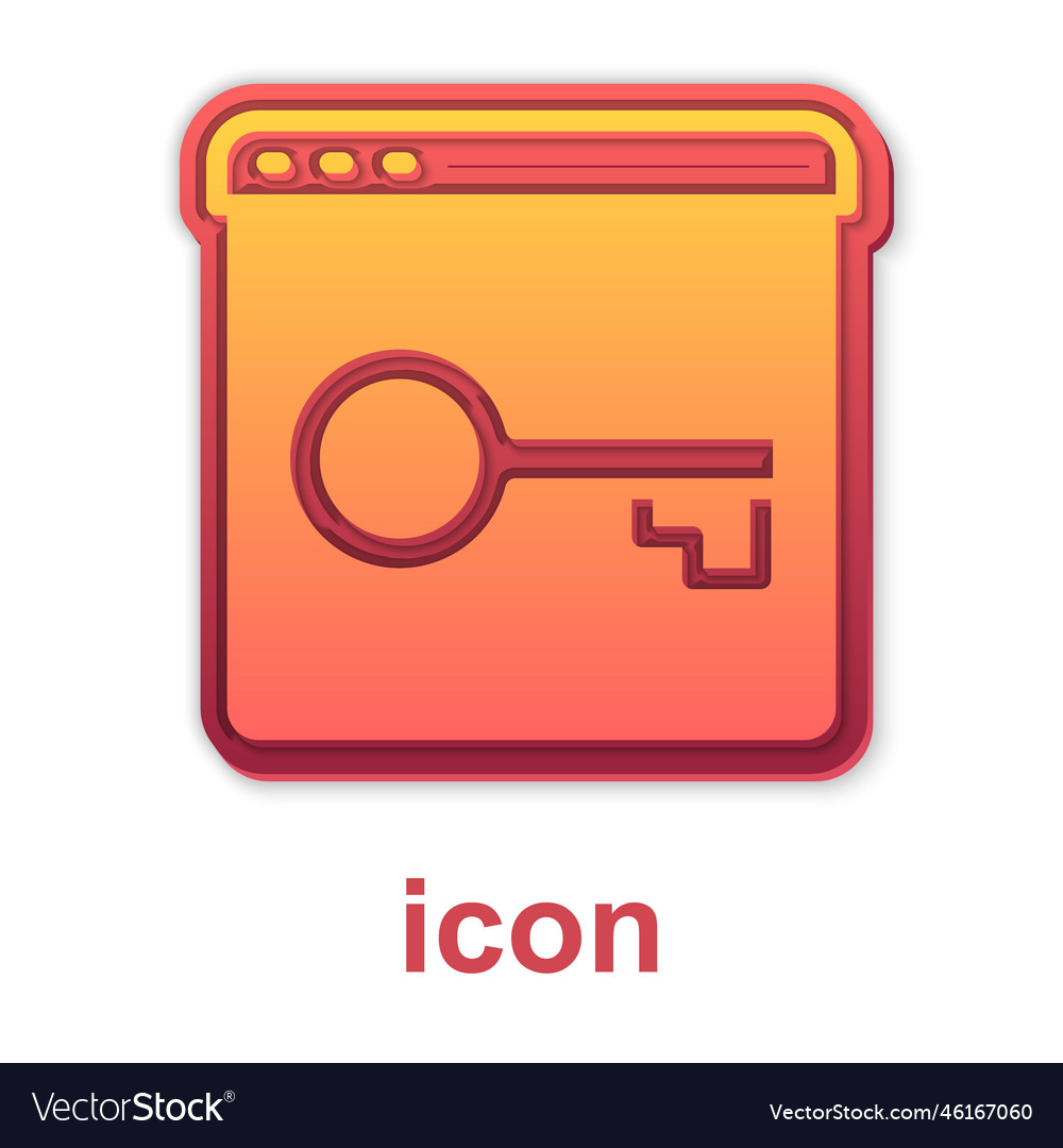 Gold secure your site with https ssl icon vector image Gold secure your site with https ssl icon
