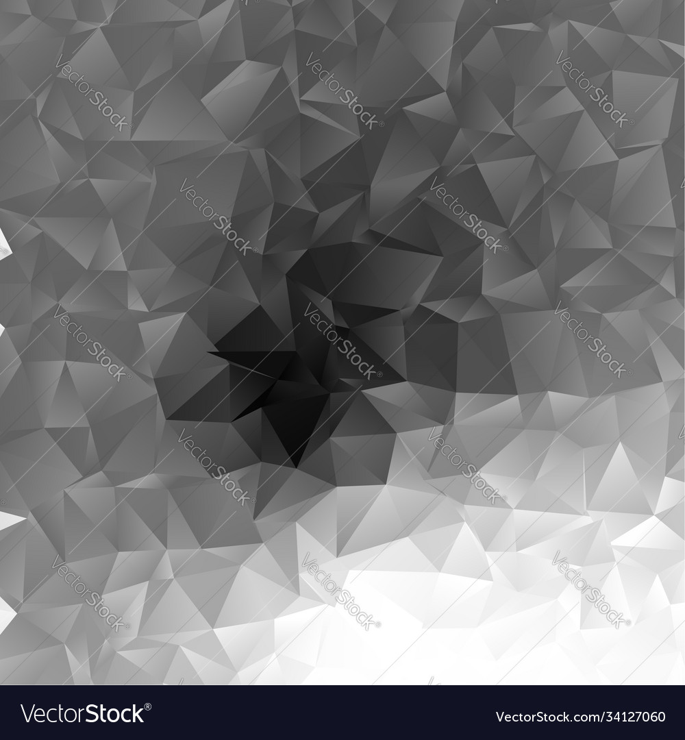 Low poly triangular triangles background shatter vector image Low poly triangular triangles background shatter
