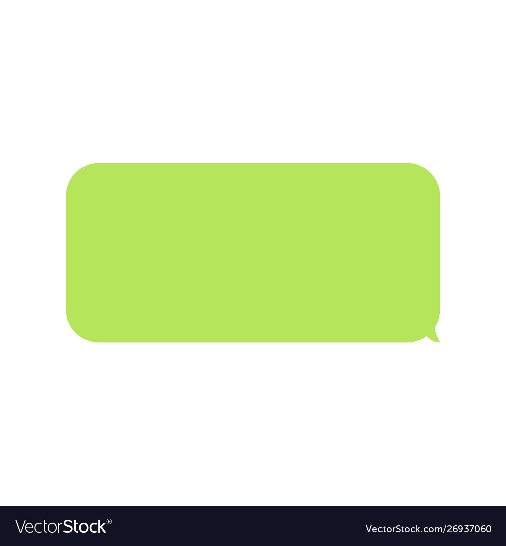 Message bubbles chat template vector image Message bubbles chat template