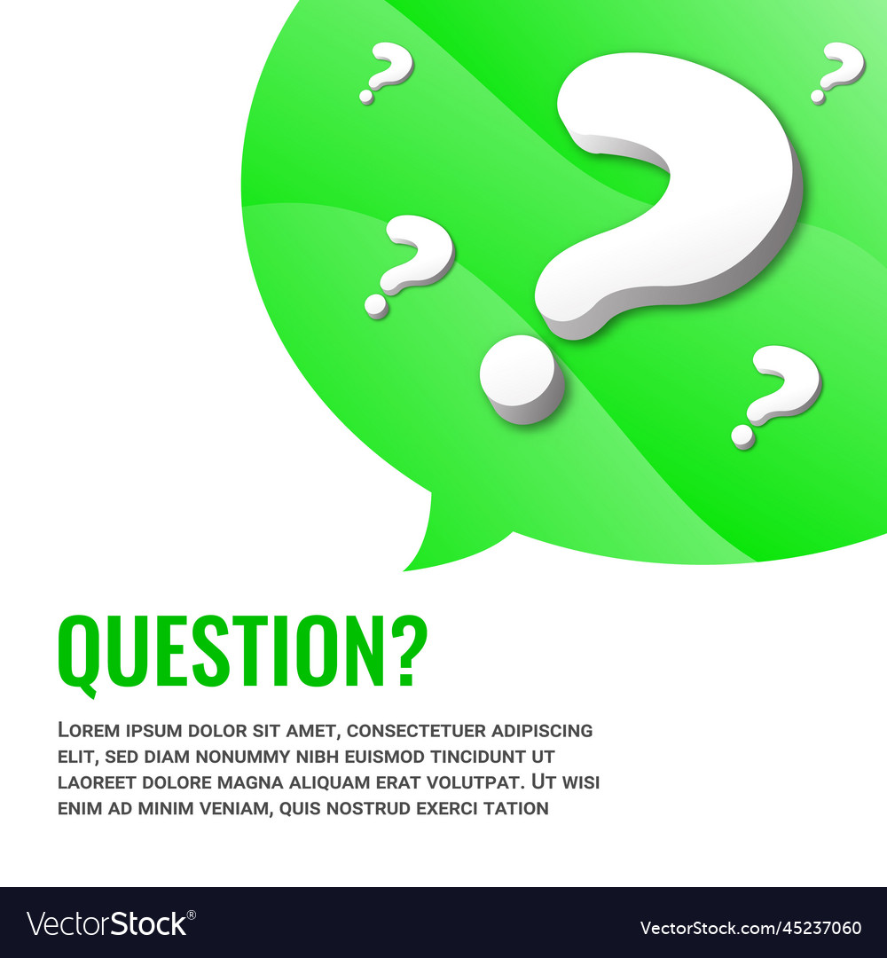 Question mark sign icon Royalty Free Vector Image