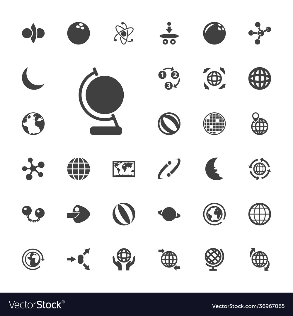 33 sphere icons