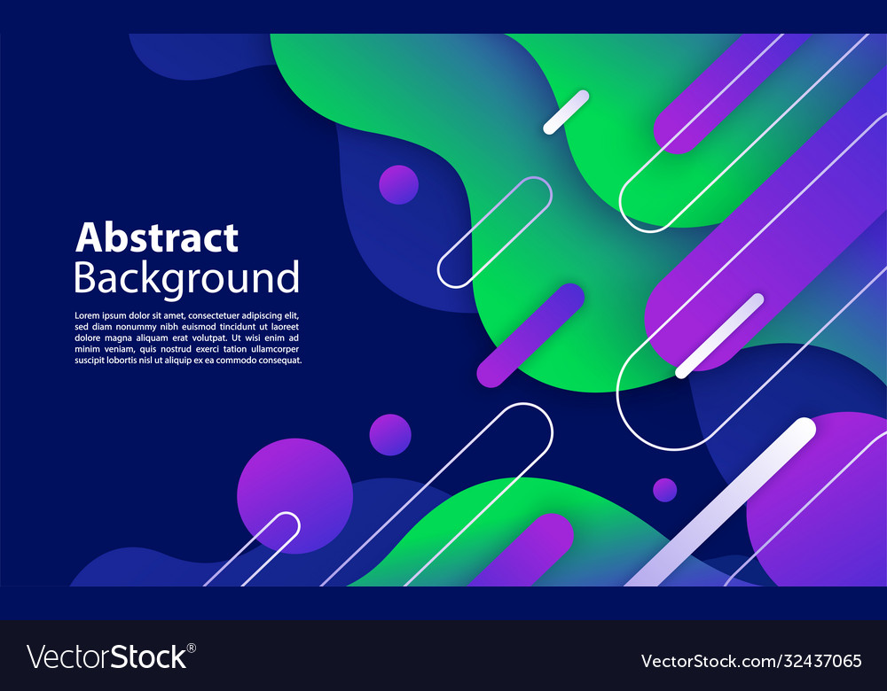Abstract background with dynamic and geometric