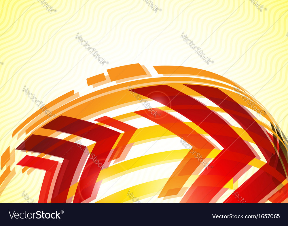 Arrow red background with place for your text