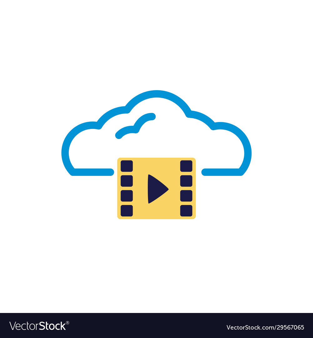 Cloud computing with media player lineal color