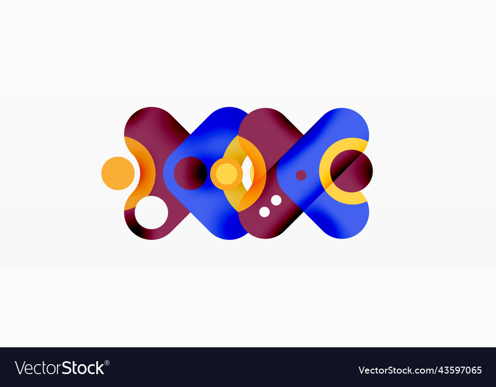 Kreative geometrische Tapete minimal Blase Pfeil