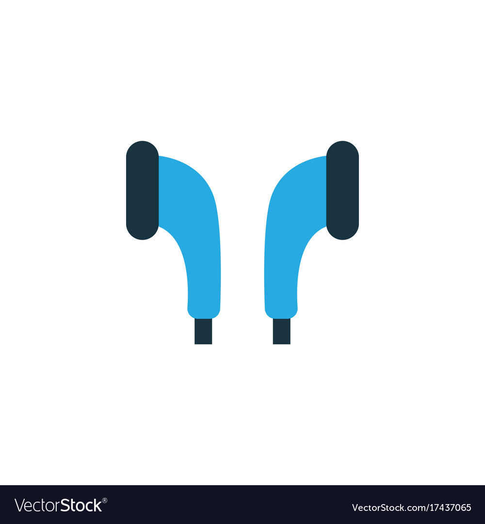 Earmuff colorful icon symbol premium quality